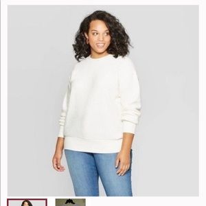 **SOLD**Ava & Viv texture pullover